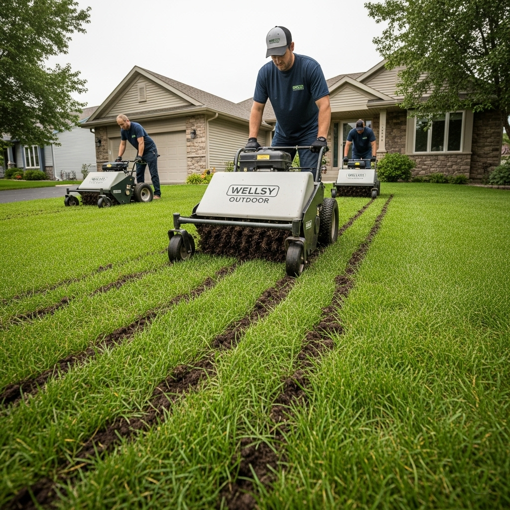 Lawn Aerating Brooklyn Park, MN