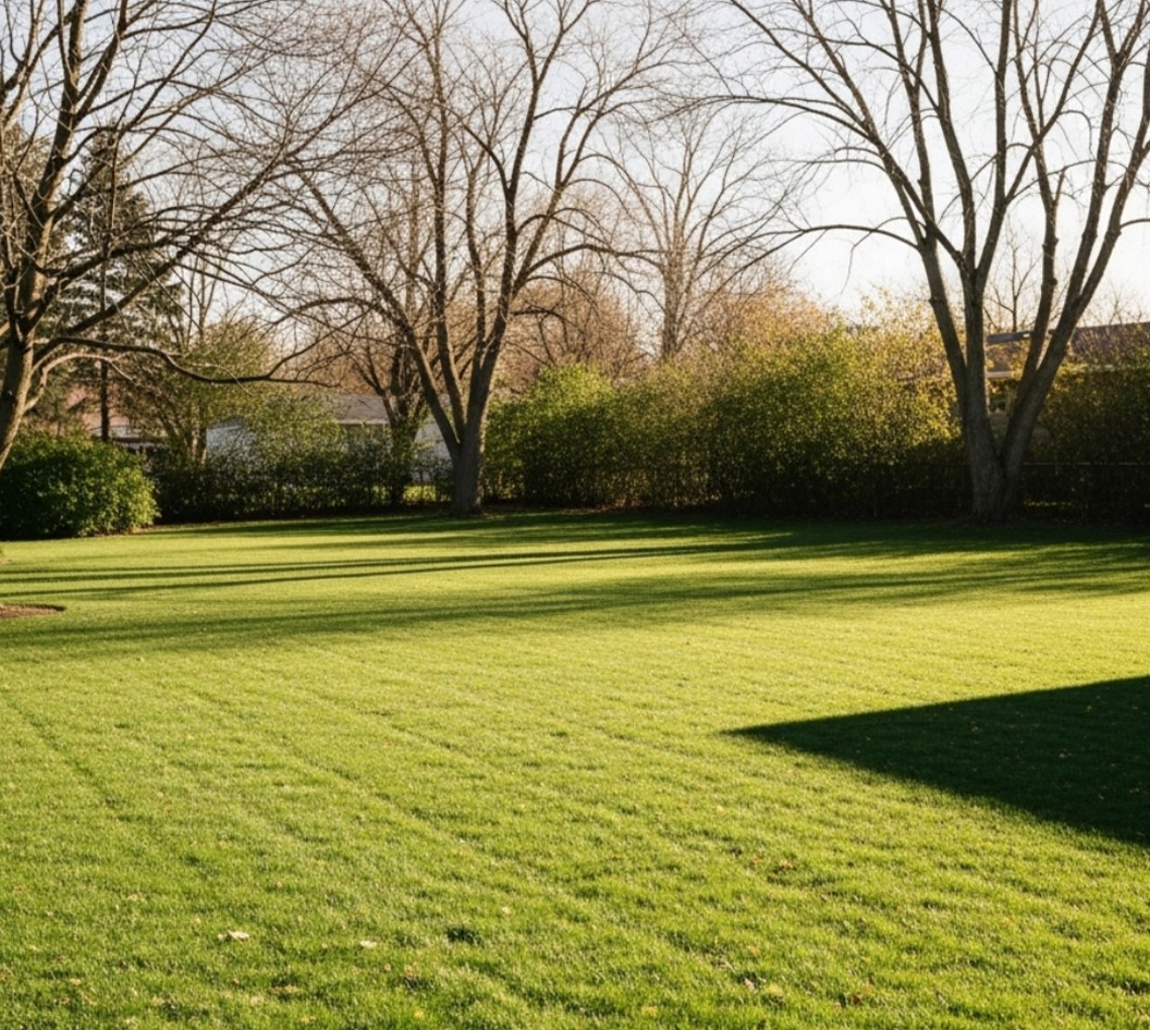 Lawn After Cleanup 2