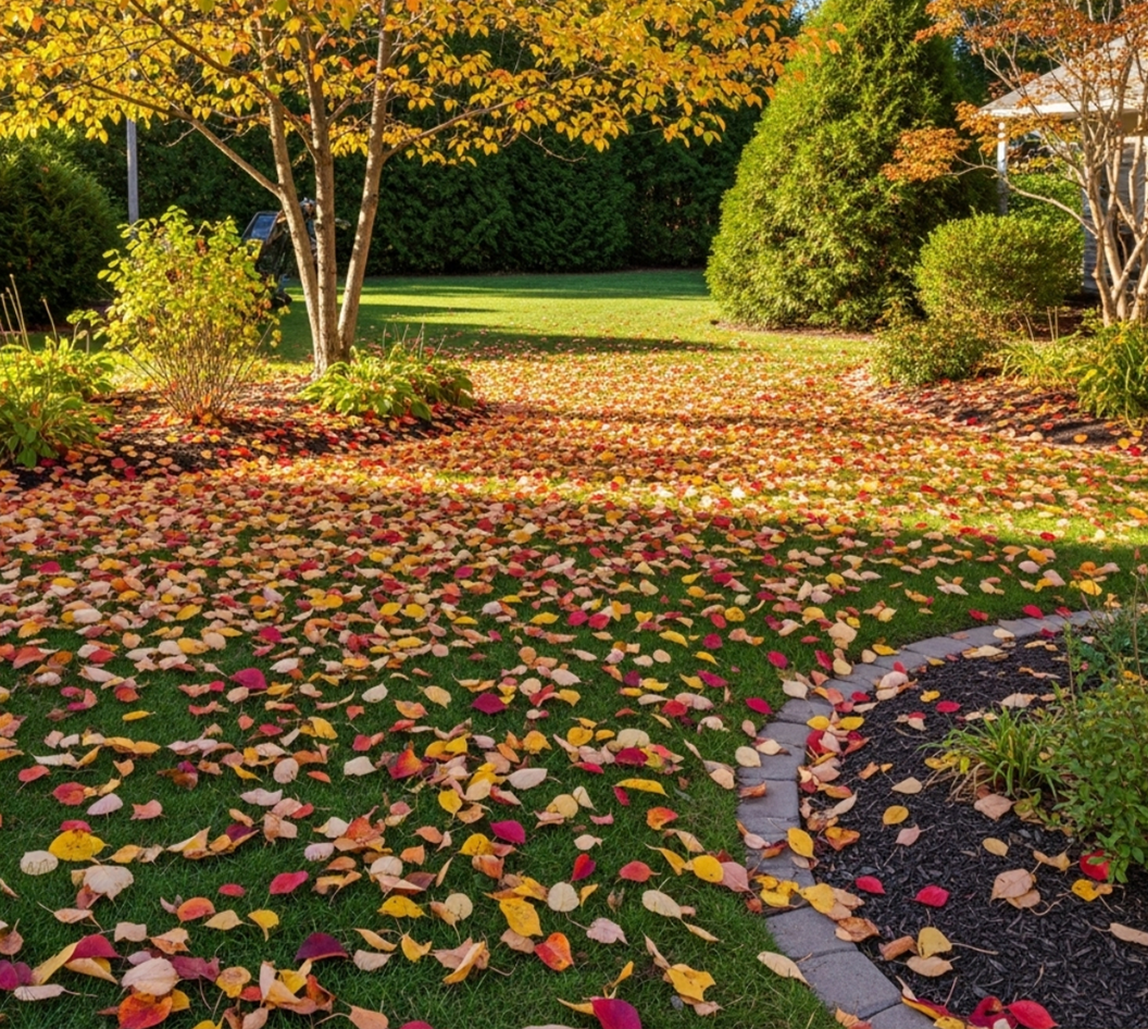Lawn Before Cleanup 1