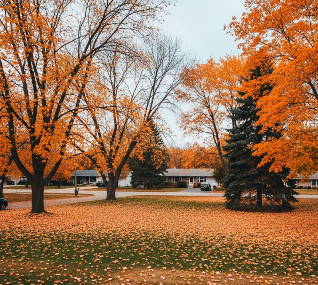 Lawn Before Cleanup 2