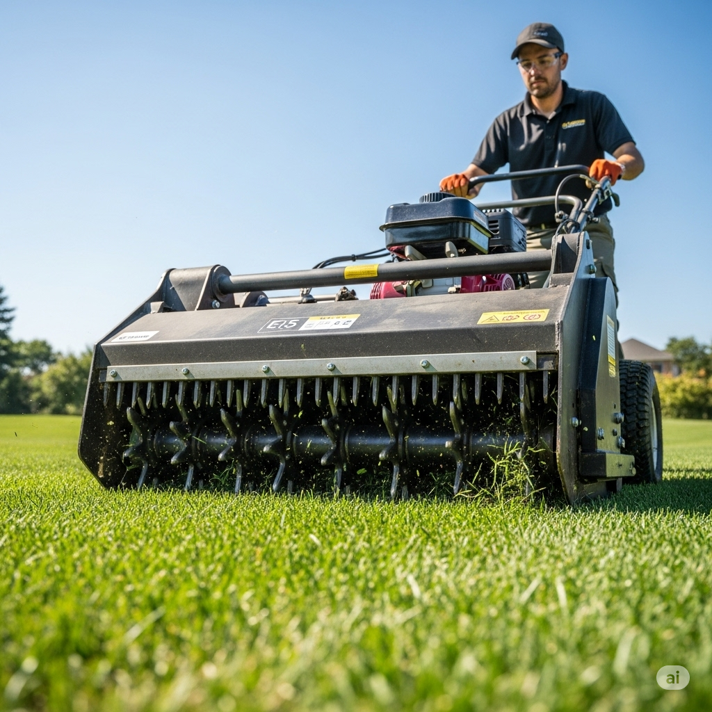 Lawn Dethatching